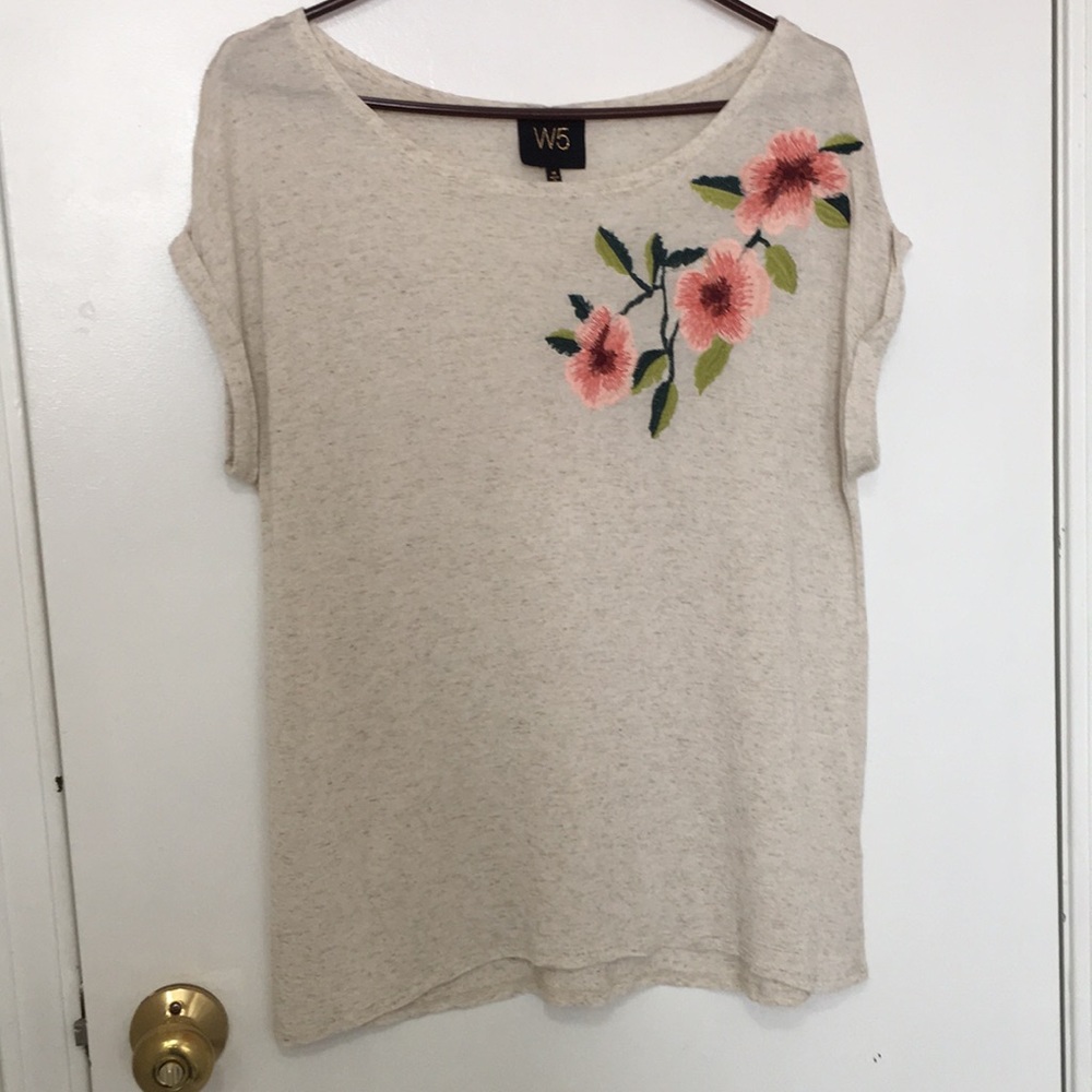 Short sleeve relaxed tee